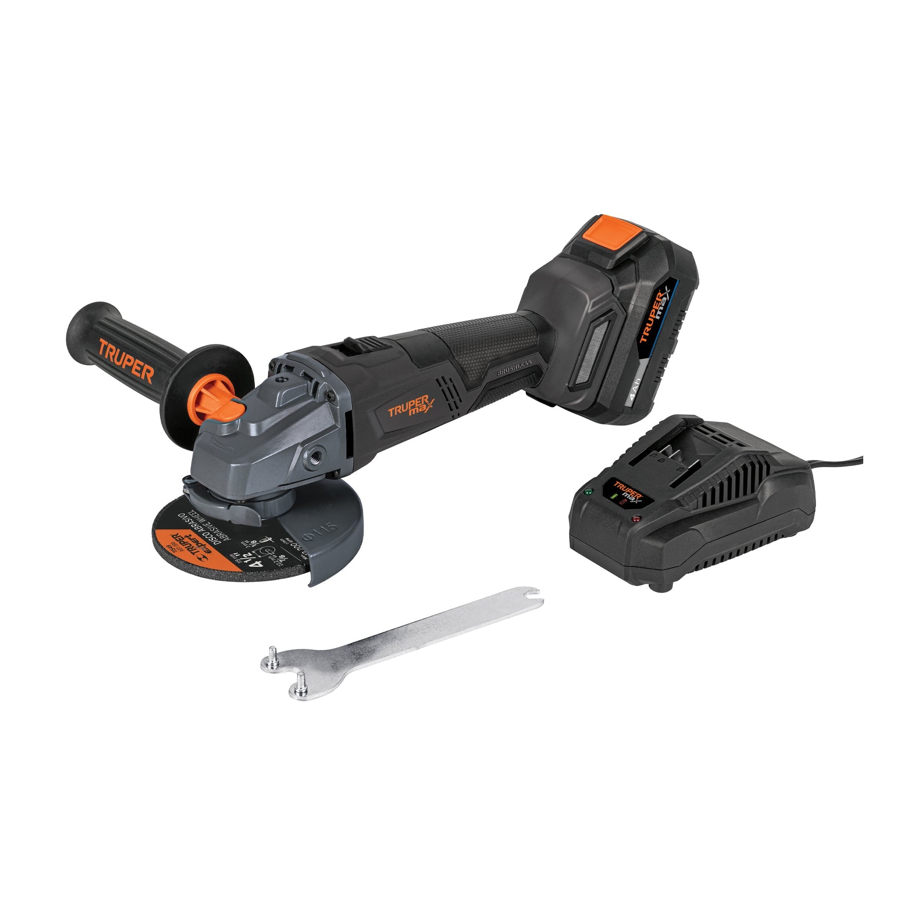 Esmeriladora 4-1/2', 20V, 1 bateria 4Ah, MAX