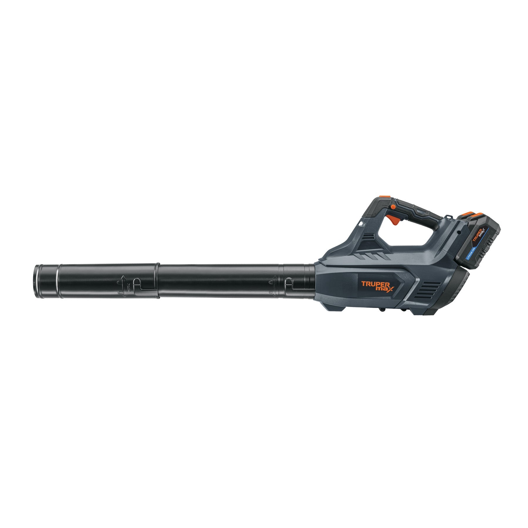 Sopladora inalambrica 40V, 2 baterias 4Ah, 1 carg. dual, MAX
