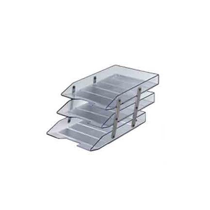 MAE - CHAROLA ARTICULABLE OFICIO ACRIMET 3 NIVELES HUMO
