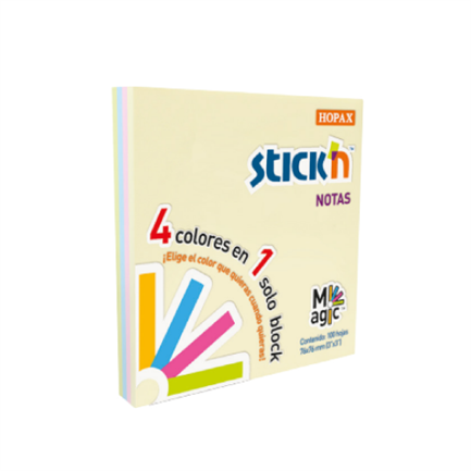 MAE - Notas Adhesivas Mae Stickn 3x3 Colores Pastel 100H Set 12 Blocks