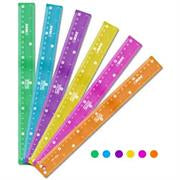 MAE - REGLA METÁLICA FLEXIBLE MAE 30 CMS VARIOS COLORES