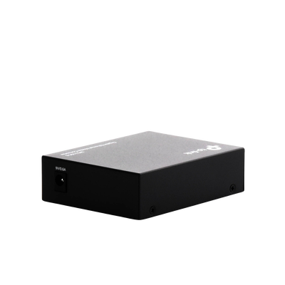 TP-LINK - Convertidor Fibra Óptica Monomodo / 1 Puerto RJ45 10/100/1000 Mbps / Puerto Fibra Óptica SC 1000 Mbps / Hasta 20 Km / Plug and Play