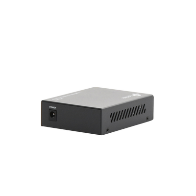TP-LINK - Convertidor Fibra Óptica Monomodo o Multimodo / 1 Puerto SFP 1000 Mbps / 1 Puerto RJ45 10/100/1000 Mbps / Plug and Play