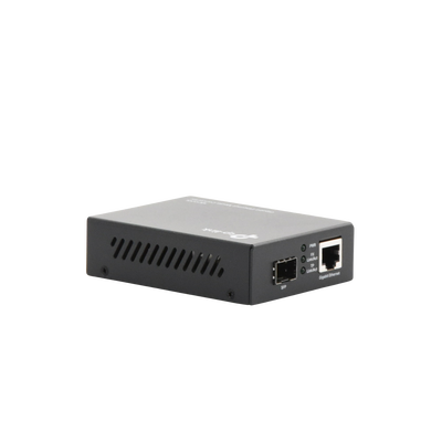TP-LINK - Convertidor Fibra Óptica Monomodo o Multimodo / 1 Puerto SFP 1000 Mbps / 1 Puerto RJ45 10/100/1000 Mbps / Plug and Play