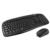 PERFECT CHOICE - Teclado y Mouse Easy Line Alámbrico Balance USB Color Negro