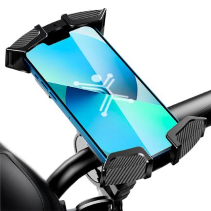 PERFECT CHOICE - Soporte Perfect Choice para Smartphone Motocicleta o Bicicleta con Bloqueo de Seguridad Rotación 360