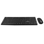 PERFECT CHOICE - Kit de Teclado y Mouse Perfect Choice Dust Inalámbrico USB Silencioso y Antiderrames Color Negro
