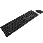 PERFECT CHOICE - Kit de Teclado y Mouse Perfect Choice Dust Inalámbrico USB Silencioso y Antiderrames Color Negro