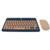 PERFECT CHOICE - KIT TECLADO Y MOUSE PERFECT CHOICE COMPACTO BLUETOOTH 2 EN 1 GENOVA - AZUL