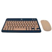 PERFECT CHOICE - KIT TECLADO Y MOUSE PERFECT CHOICE COMPACTO BLUETOOTH 2 EN 1 GENOVA - AZUL
