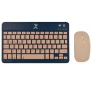 PERFECT CHOICE - KIT TECLADO Y MOUSE PERFECT CHOICE COMPACTO BLUETOOTH 2 EN 1 GENOVA - AZUL