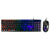 PERFECT CHOICE - Kit Gamer Perfect Choice Teclado Transparente + Mouse Helumo Alámbrico Ergonómico y Resistente