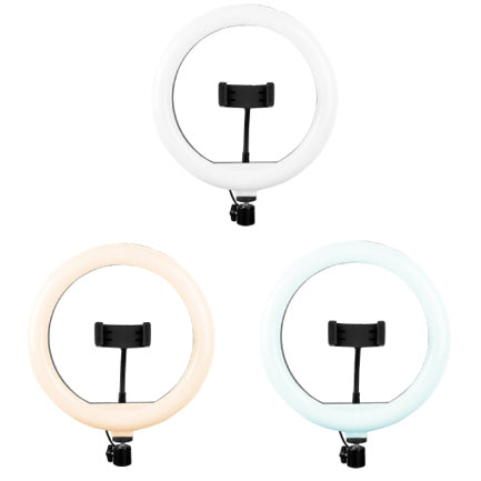 PERFECT CHOICE - ARO DE LUZ PERFECT CHOICE DE 10 PARA STREAMING CON BASE EXPANDIBLE Y TRIPIE