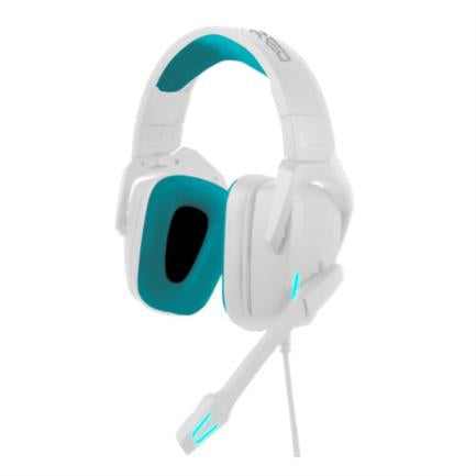 PERFECT CHOICE - Audífonos Alámbricos Vortred Cloud Pass Gaming 7.1 Canales USB Color Blanco