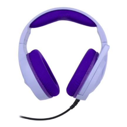 PERFECT CHOICE - Diadema Vortred Axolotl Gamer Alámbrica RGB 3.5mm Color Morado