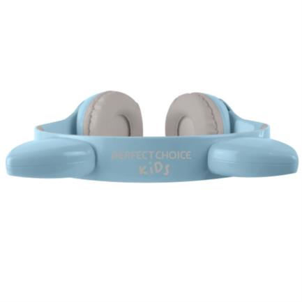 PERFECT CHOICE - Diadema Perfect Choice Catto Inalámbrica con Luz para Niños Color Azul