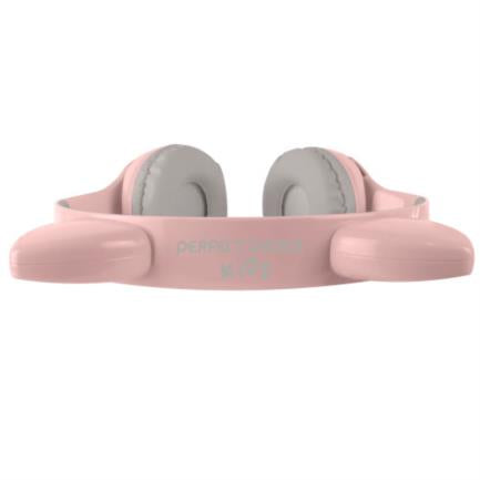 PERFECT CHOICE - Diadema Perfect Choice Catto Inalámbrica con Luz para Niños Color Rosa
