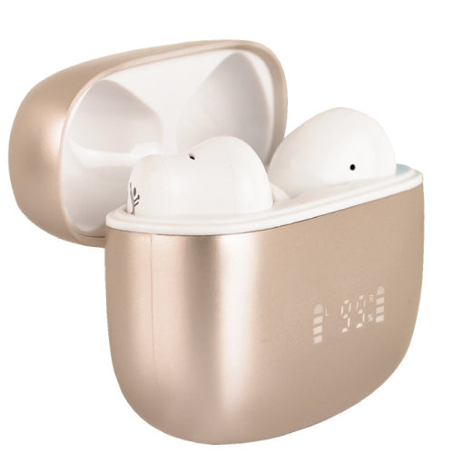 PERFECT CHOICE - AUDIFONOS PERFECT CHOICE TWS ANC+ENC INTUNE- BEIGE/BLANCO