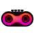 PERFECT CHOICE - Bocina Perfect Choice Owty LED RGB con Teclas Mecánicas Color Negro