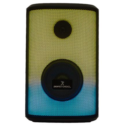PERFECT CHOICE - Bocina Perfect Choice Rampage Profesional Portable RGB 30W Color Negro