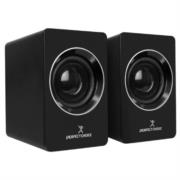 PERFECT CHOICE - Bocina para Computadora Mosso Perfect Choice Sonido Estéreo 2.0 Conector USB Negro