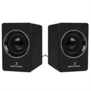 PERFECT CHOICE - Bocina para Computadora Mosso Perfect Choice Sonido Estéreo 2.0 Conector USB Negro