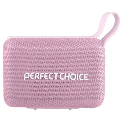 PERFECT CHOICE - BOCINA PORTATIL PERFECT CHOICE INALAMBRICA SUGARY - ROSA