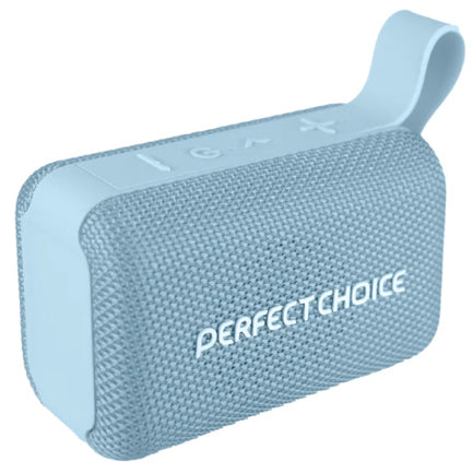 PERFECT CHOICE - BOCINA PORTATIL PERFECT CHOICE INALAMBRICA SUGARY - AZUL