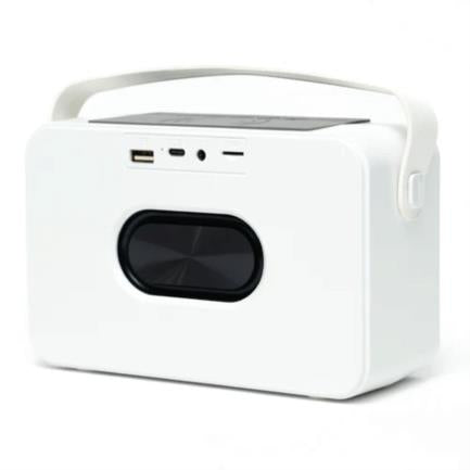 PERFECT CHOICE - Bocina Portátil Loopstar Perfect Choice Bluetooth Recargable 15W Blanco