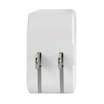 PERFECT CHOICE - Adaptador de Corriente Perfect Choice 30W Carga Rápida Puertos USB C+A Blanco