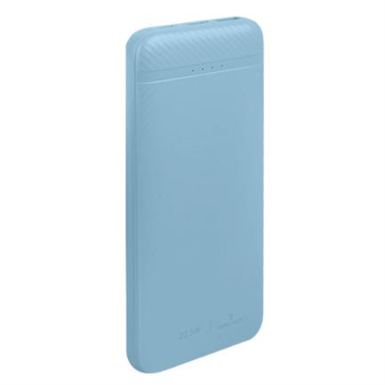 PERFECT CHOICE - Power Bank PERFECT CHOICE Carga Rápida 22.5W con Cable Tipo C Bolt Azul