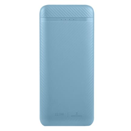 PERFECT CHOICE - Power Bank PERFECT CHOICE Carga Rápida 22.5W con Cable Tipo C Bolt Azul