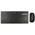 PERFECT CHOICE - Kit Perfect Choice Teclado+Ratón 2.4Ghz+Bluetooth Recargable USB-C/USB-A Zebrary Negro