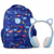 PERFECT CHOICE - Kit Perfect Choice de Mochila Brooklyn Dinosaurio y Audífonos Catto color Azul