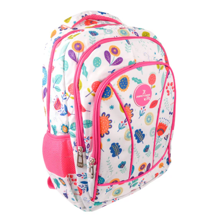 PERFECT CHOICE - Kit Perfect Choice de Mochila Brooklyn Flores y Audífonos Catto color Rosa