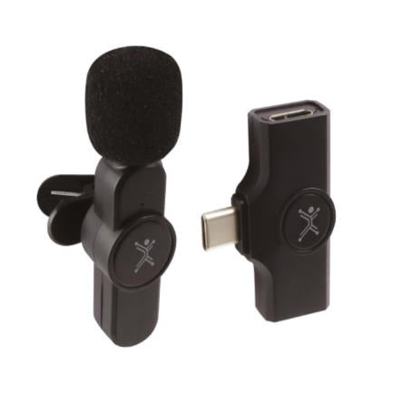 PERFECT CHOICE - Micrófono Perfect Choice Fidelity Inalámbrico para Streaming USB Color Negro