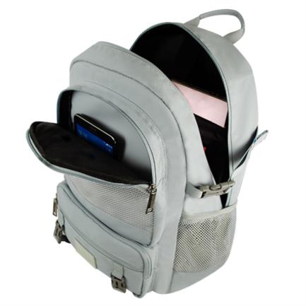 PERFECT CHOICE - Mochila Perfect Choice Estilo Outdoors Nomad para Laptop 15"-17" Color Gris