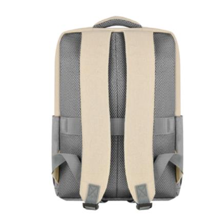 PERFECT CHOICE - MOCHILA PARA LAPTOP 15.6" SUNSET - TAUPE CON GRIS.