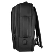 PERFECT CHOICE - MOCHILA PERFECT CHOICE PARA LAPTOP EXPANDIBLE RESISTENTE AL AGUA - TUNDRA NEGRO