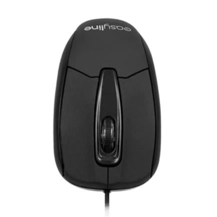 PERFECT CHOICE - Mouse Easy Line Óptico Alámbrico USB 1000dpi Color Negro