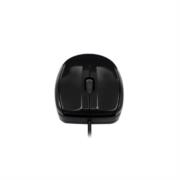 PERFECT CHOICE - Mouse Easy Line Óptico Alámbrico USB 1200dpi Color Negro
