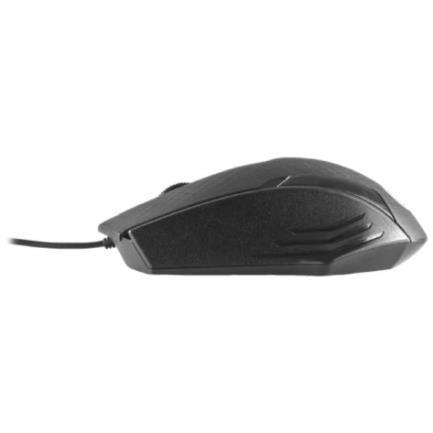 PERFECT CHOICE - Mouse Easy Line Óptico Alámbrico USB 1200dpi Color Negro