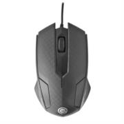 PERFECT CHOICE - Mouse Easy Line Óptico Alámbrico USB 1200dpi Color Negro