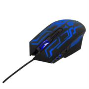 PERFECT CHOICE - Mouse Vortred Legacy Gamer Alámbrico 6D 6 Botones RGB Rainbow Color Negro