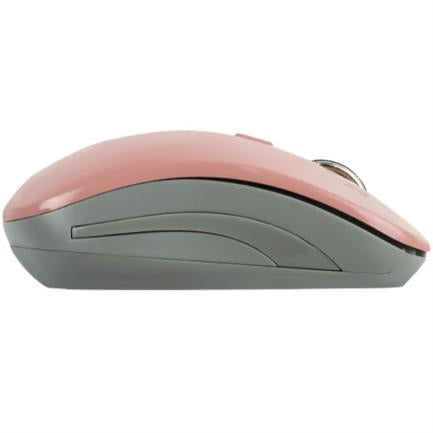 PERFECT CHOICE - Mouse Inalámbrico Perfect Choice Essential Ajustable 800-1200-1600dpi Color Rosa