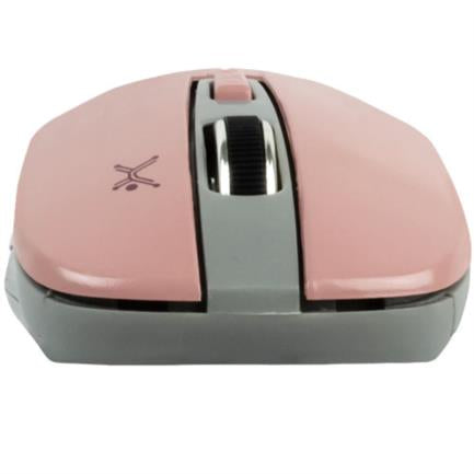 PERFECT CHOICE - Mouse Inalámbrico Perfect Choice Essential Ajustable 800-1200-1600dpi Color Rosa