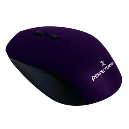 PERFECT CHOICE - Mouse Perfect Choice Root Pro Inalámbrico 1600dpi Color Morado