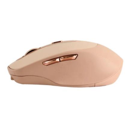 PERFECT CHOICE - Mouse Perfect Choice Clix Inalámbrico Batería Recargable 6 Botones hasta 1600 DPI Color Caqui