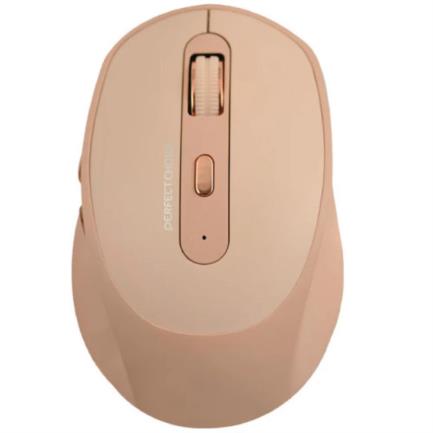 PERFECT CHOICE - Mouse Perfect Choice Clix Inalámbrico Batería Recargable 6 Botones hasta 1600 DPI Color Caqui