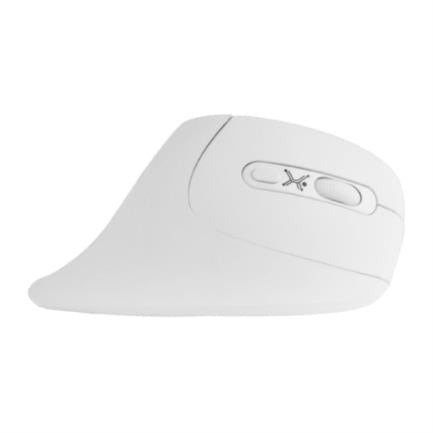 PERFECT CHOICE - RATON VERTICAL ERGONOMICO 3200DPI SNOUSE - BLANCO